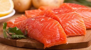 Fischtag in der 6-Blütenblätter-Diät